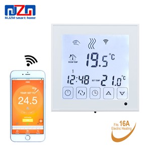 MJZM 16A03-1BB-WiFi Smart Thermostat for Home Electric Underfloor Heating Regulator WiFi Temperature Control Warm Floor