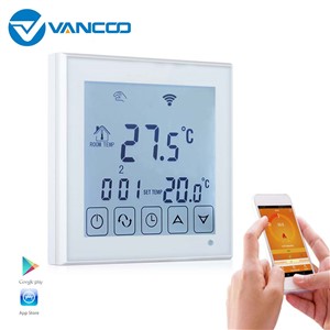 Vancoo WiFi Thermoregulator Floor Heating Thermostat Electric Room Warm Temperature Controller Dual Sensor Probes