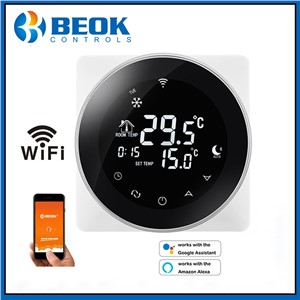 WiFi Thermostat Smart Temperature Controller for Electric Warm Floor Thermoregulator Works with Alexa Google Home 200-240V