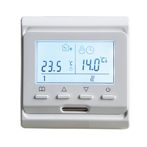 MINCO HEAT 220V 16A LCD Programmable Warm Floor Controller Electric Digital Floor Heating Room Air Thermostat 2 Pcs