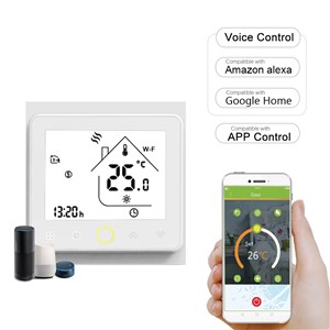 WiFi Thermostat Temperature Controller for Water/Electric Floor Heating Water/Gas Boiler Room Thermostat Digital Thermostat