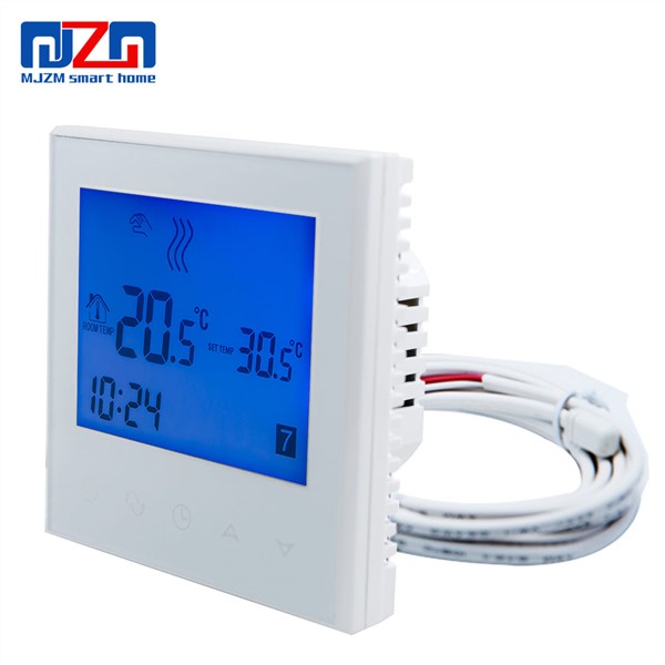 MJZM 16A03-2 Electrical Heating Regulator Thermostat with Large Touch Screen Display Temperature Controller for Warm Floor