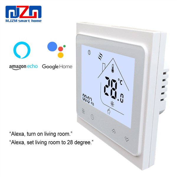 MJZM 16A-002BB-WiFi Electric Heating Thermostat LCD Display Temperature Controller for House Floor Warm Thermostat Regulator