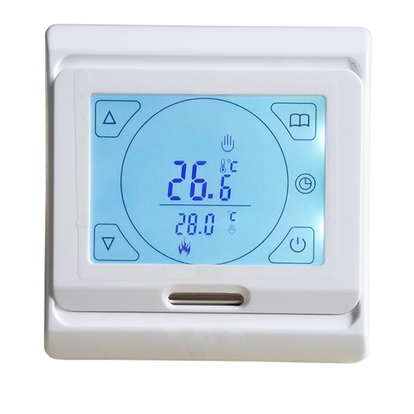 Can Ship from Russia Underfloor LCD Programmable Touch Screeen Digital Heating Thermostat Room Temperature Controller