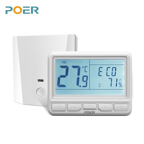 Wireless Room Controller Digital WiFi Thermostat Home Electric Floor Heating Controller Weekly Programmable for 16A Current
