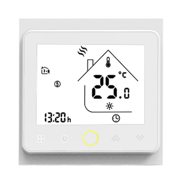Thermostat Temperature Controller LCD Touch Screen Backlight for Water Floor Heating 3A Weekly Programmable