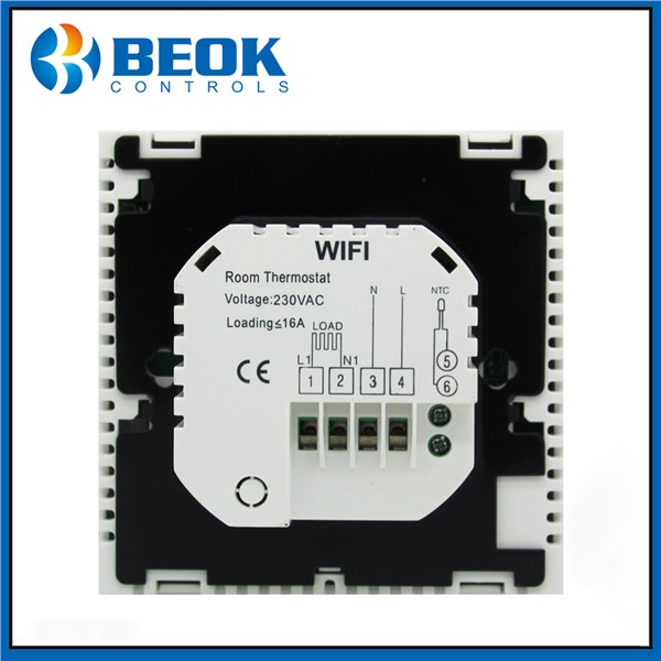 Beok Remote Control TDS23WIFI-EP Thermostat with Large Touch Screen Display Electric Temperature Controller