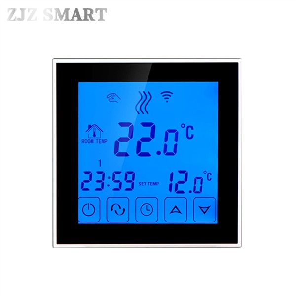 WiFi Programmable APP Intelligent Water Heating Thermostat Programmable Temperature Switch Controller Controller for Hot Floor