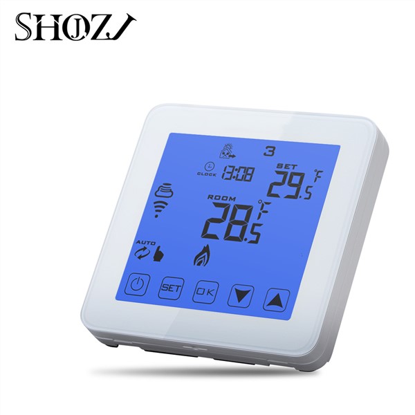 TUYA Smart Home WiFi Energy Saving Thermostat Programmable Touch Screen Temperature Controller Electrical & Water Heating