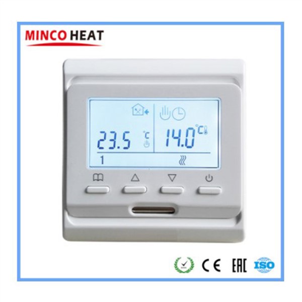 220V LCD Programmable Electric Digital Floor Heating Room Air Thermostat Warm Floor Controller( 1PC)