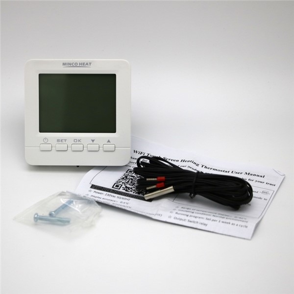 230V 16A Andriod, iPhone APP Control Temperature Controller Room WiFi Thermostat for Electric Or Water Heating System