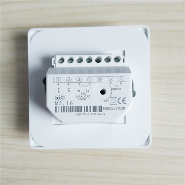 Best Price 2 Pcs MINCO HEAT Electric Floor Heating Manual Room Thermostat Warm Floor Cable 220V 16A Temperature Controller