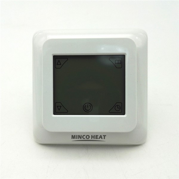 Minco Heat New Touch Screen 6 Periods Weekly Programmable Underfloor Heating System Warm Room Thermostat 230V 16A