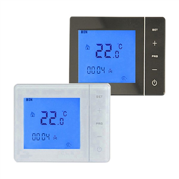 LCD Display HY01WE 100-240V 16A Programmable Temperature Controller Room Thermostat for Electric Heating System