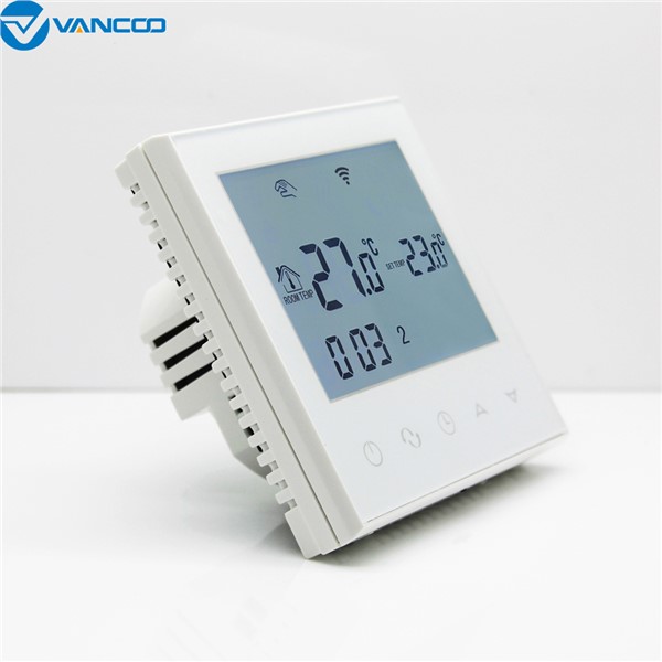 Vancoo 2 Pcs Smart WiFi Thermostat for Electric Floor Heating Temperature Controller Remote Control Programmable Thermostat 16A