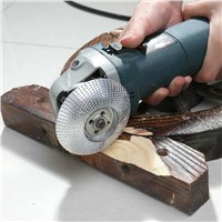 Wood Angle Grinding Wheel Sanding Carving Rotary Tool Abrasive Disc for Angle Grinder Tungsten Carbide Coating 16mm Bore Shaping