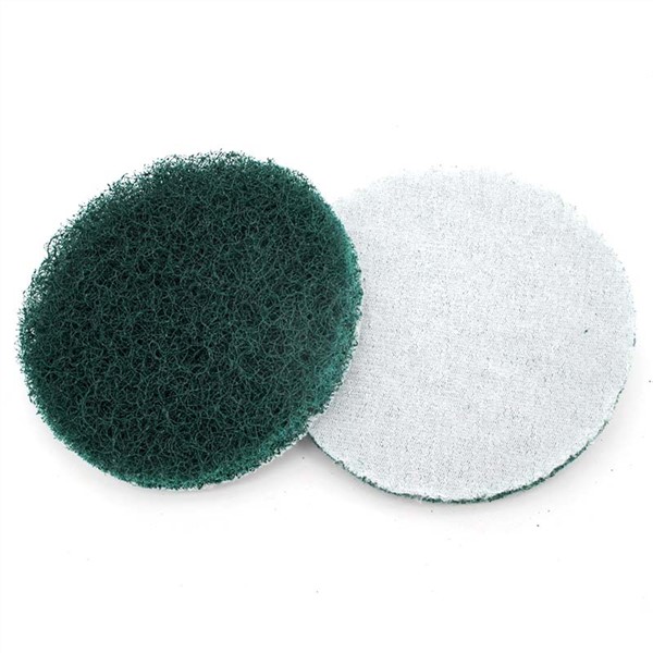 15 PCS 4 Inch Multi-Purpose Flocking Scouring Pad 240-800 Grit Industrial Heavy Duty Nylon Cloth for Polishing & Grinding