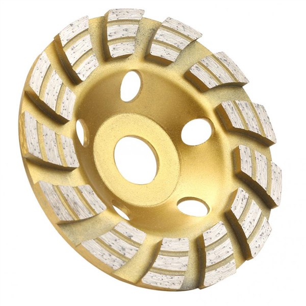 125*22.2mm Diamond Segment Bowl Grinding Wheel Cup Cutting Disc for Concrete Marble Granite Ginding Wheel Machine Rotary Tool