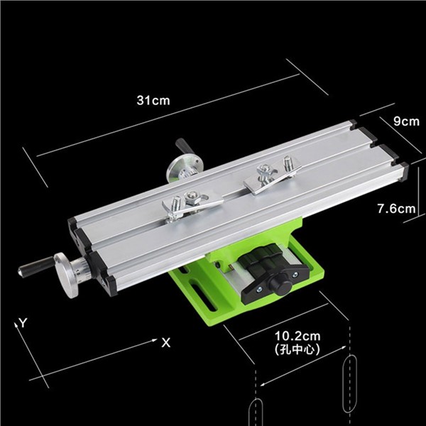 Mini Table Milling Machine Bench Drill Vise Precision Multifunction Worktable BG6300 Bench Vise Fixture Drill Milling Machine