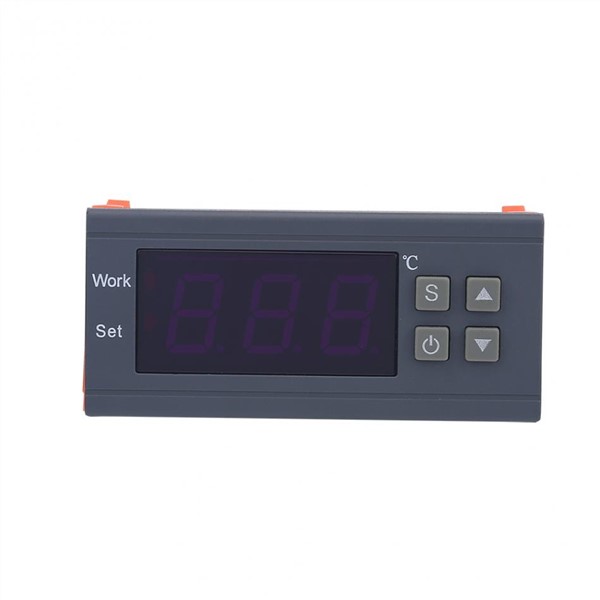 Mini Digital Temperature Controller 220V 10A LCD Display Thermostat for Refrigerators Farms Weather Station Tools