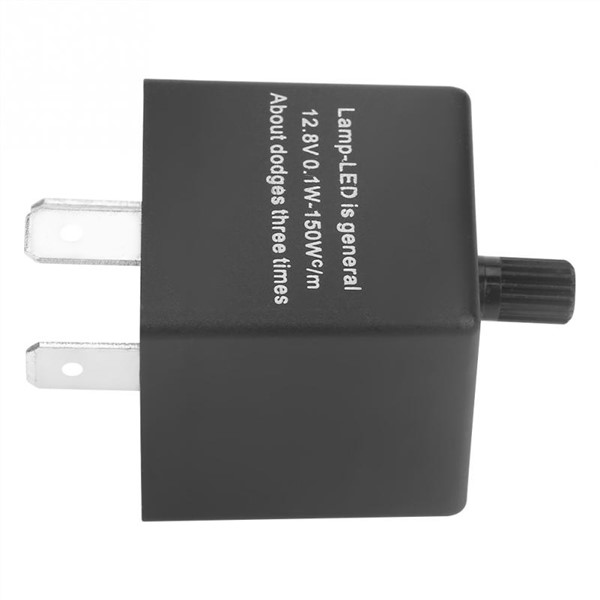 CF13 JL-02 3-Pin LED Flasher Flash Relay for Turn Signal Light Hyper Flash Or Normal Lights Relay Fix 0.1W-150W LED Flash Relay