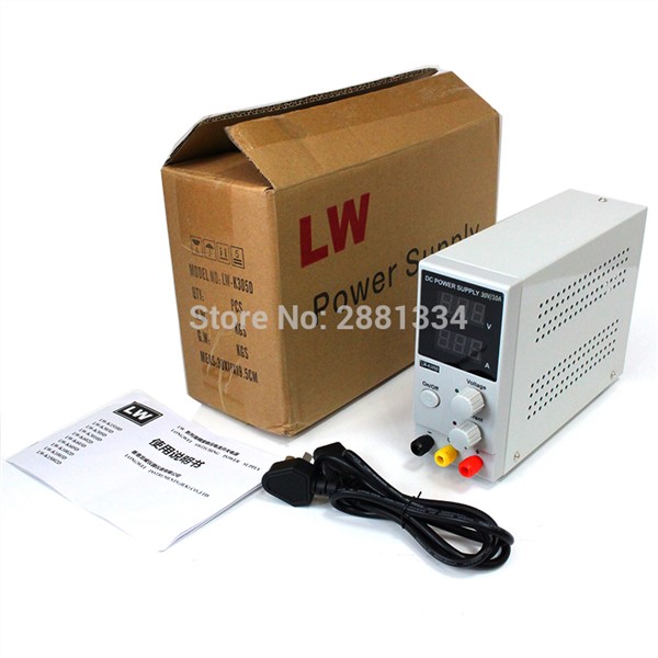 30V 10A LED Display Adjustable Switching Regulator DC Power Supply K3010D Laptop Repair Rework 110v - 220v LAB DC Power Supply