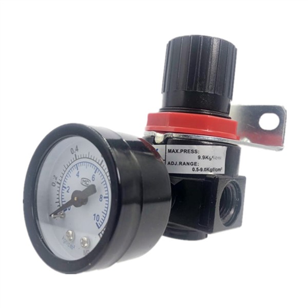 AR2000 G1/4'' Air Control Compressor Pressure Relief Regulator Valve with Fitting