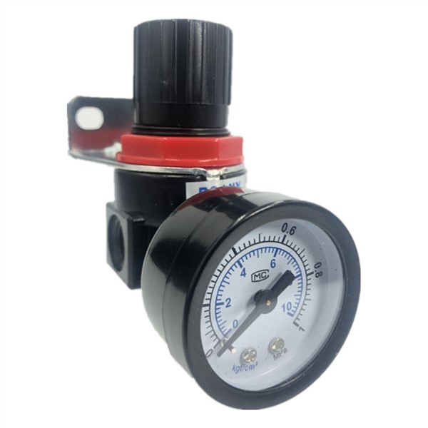 AR2000 G1/4'' Air Control Compressor Pressure Relief Regulator Valve with Fitting