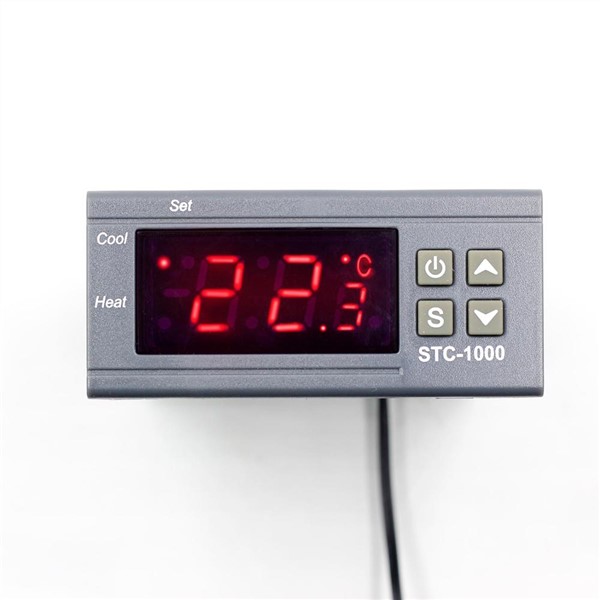 Digital Temperature Controller Thermostat Thermoregulator for Incubator Relay LED 10A Heating Cooling STC-1000 12V 24V 220V