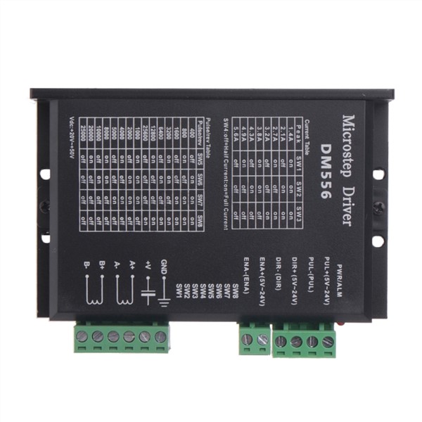 DM556 2-Phase Digital Stepper Motor Driver 42/57/86 Stepper Motor Driver for CNC J6PDWholesale & Dropshipping