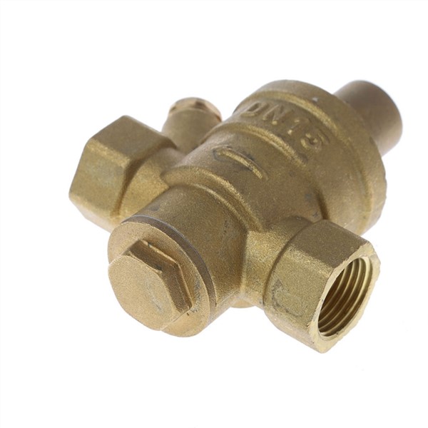 DN15 1/2" Adjustable Brass Water Pressure Reducing Regulator Valve PN 1.6 Whosale&Dropship