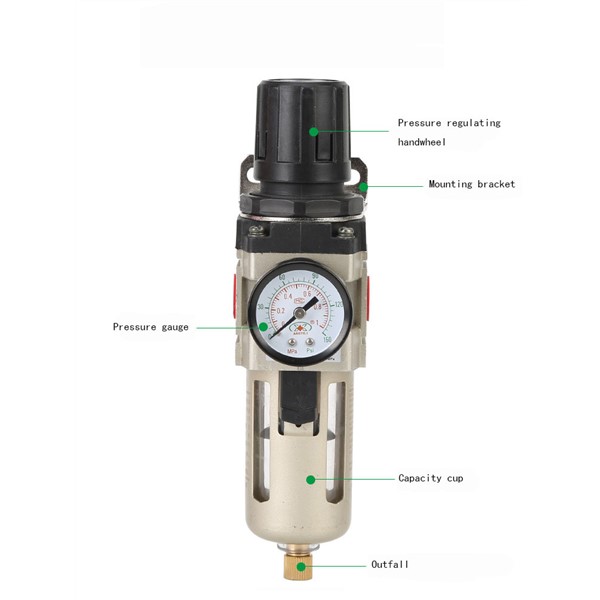 Pneumatic Component AW3000-03 AW2000-02 AF2000-02 Single Couple Air Source Processor for Filter Pressure Reduction Valve