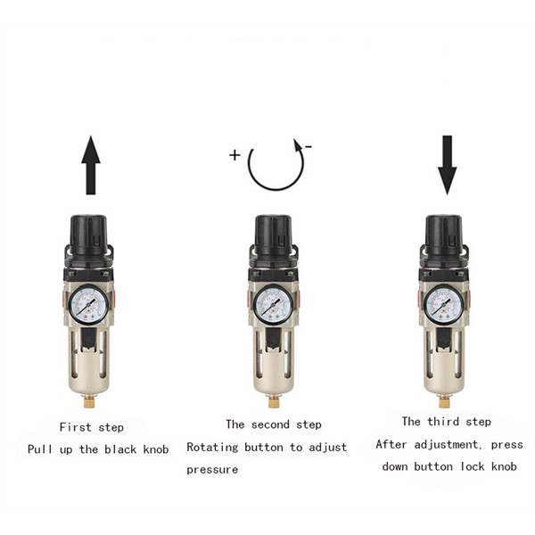 Pneumatic Component AW3000-03 AW2000-02 AF2000-02 Single Couple Air Source Processor for Filter Pressure Reduction Valve