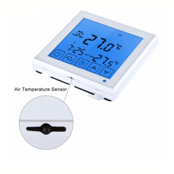 HY03WW-1 Intelligent Thermostat WiFi Digital Wireless Touch Temperature Controller Water Heating Radiator Thermostat