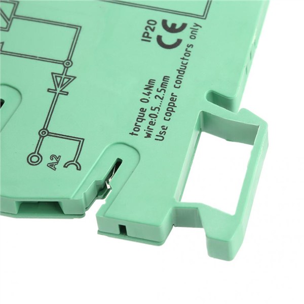MRC-25A61Z230 PLC Electromagnetic Contact Interface Relay Module Input 230VAC/220VDC 1NO 1 NC Electromagnetic Relay
