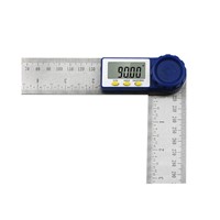 200mm Digital Angle Ruler Protractor Angle Finder Stainless Steel Inclinometer Goniometer Electronic Angle Measurement Tool