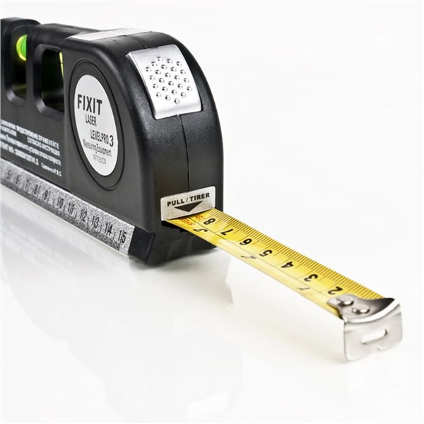 Multifunction Laser Level Vertical Measure Line Tape Adjusted Standard Ruler Horizontal Lasers Cross Lines Measuring Instrument