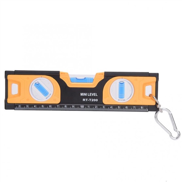 Aluminum alloy 200mm High Accuracy Magnetic Aluminum Alloy Bubble Ruler Spirit Level