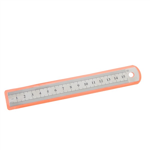 15cm Sewing Foot Sewing Stainless Steel Metal Straight Ruler Ruler Tool Precision Double Sided Measuring Tool