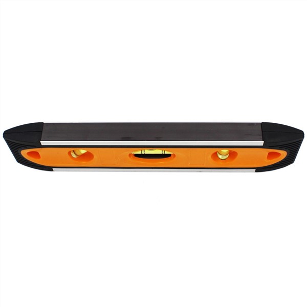 HACCURY aluminum alloy magnetic spirit Bullbe level 9 inch multifunctional portable Level Ruler with three horizontal bubbles