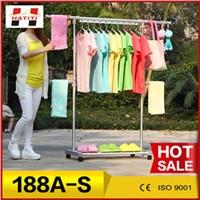 188A-S Heavy duty superior clothing dryer rack, folding adjustable aluminum alloy clothes rack
