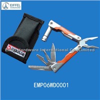 Mini plier with wood handle and LED torch(EMP06WD0001)