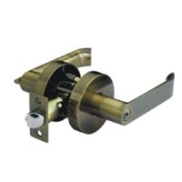 Bedroom tubular lever handle door lock