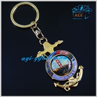 promotional souvenir metal keychain