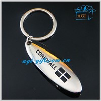 custom design souvenir metal opener keychain