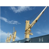 electric marine deck crane