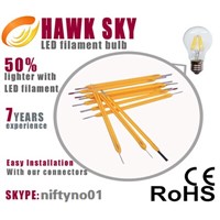 dimmable LED filament candle lamp OEM