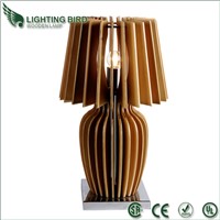 Lightingbird unique design wooden table lamp