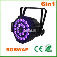 New 18x15w RGBWA UV 6in1 LED Par Light