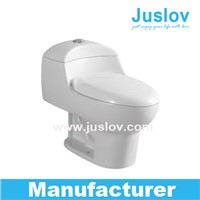 China Sanitary Ware Suppliers Siphonic dual flush One Piece Toilet